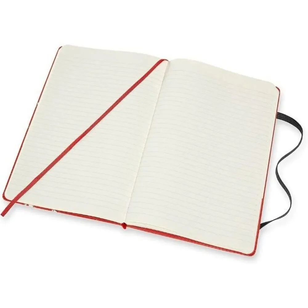 MOLESKINE Limited Edition Hello Kitty Notebook, Red, Ruled, Hard Cover
